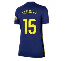 Atletico Madrid Clement Lenglet #15 Koszulka Wyjazdowa damskie 2025-26 Krótki Rękaw